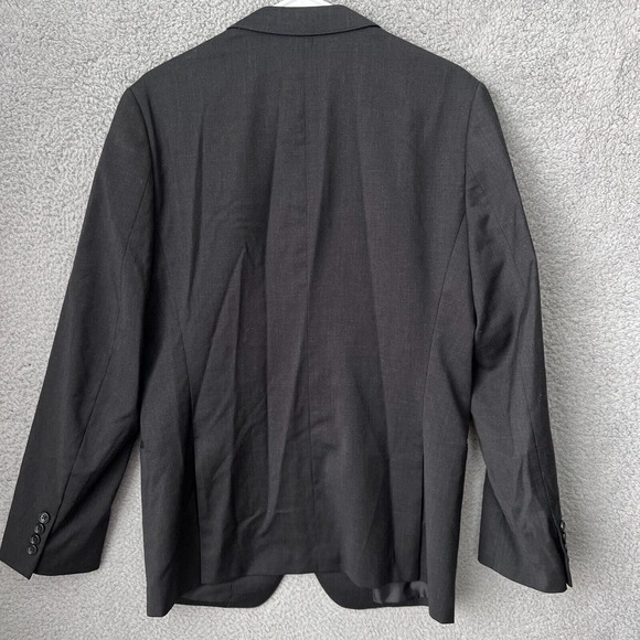 Bonobos Blazer Men 40R Black Standard Fit Stretch Wool Blend 2 Button Sport Coat - Picture 2 of 14